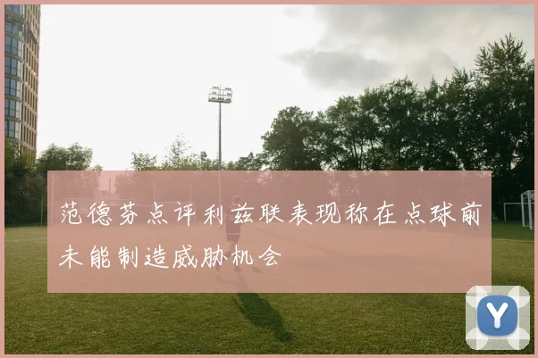 范德芬点评利兹联表现称在点球前未能制造威胁机会