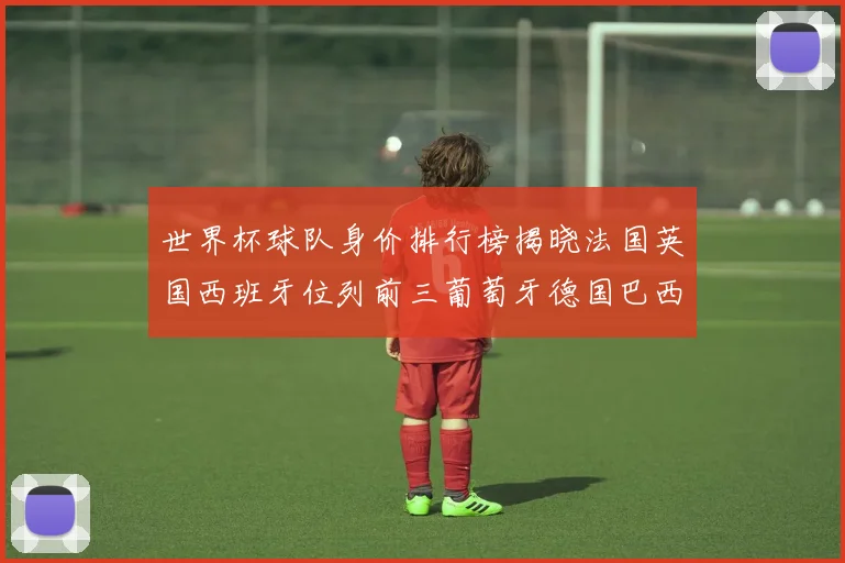 世界杯球队身价排行榜揭晓法国英国西班牙位列前三葡萄牙德国巴西身价均超九亿欧元